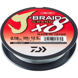 Daiwa - Fishing Braid J Braid Grand 18/100 270 M - Grey - 12793118