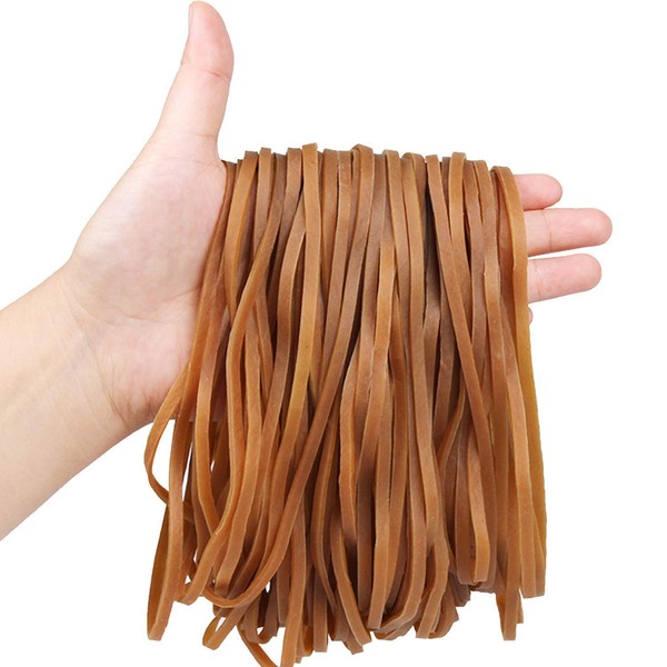 YOUOWO Thick Rubber Bands, Width 0.2 inches (5 mm) x Folding Diameter 7.9 inches (200 mm), Inner Diameter: 5.0 inches (127 mm), 35 Pieces, Thick Rubber Bands, Office Use, Packing Strings, Industrial