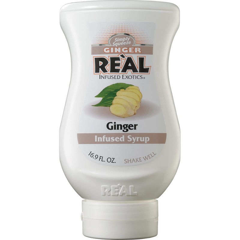 Ginger Reàl Infused Exotics, Ginger Infused Syrup, 16.9 FL OZ