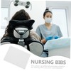 minkissy Practical Bibs Pcs Disposable Oral Bibs Napkin Sheets Easy