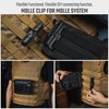 TACTICAL GEEK TGCodeG5/G6 Pack of 2 Molle Accessories Removable Molle