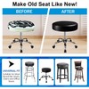 Bar Stool Replacement Cover Round DIY Staple On Heavy Duty