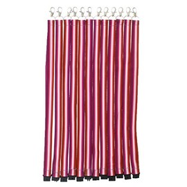 Zac's Alter Ego Pack of 12 Lesbian Lanyards with Safety Break Away Clip and Metal Hook Clip