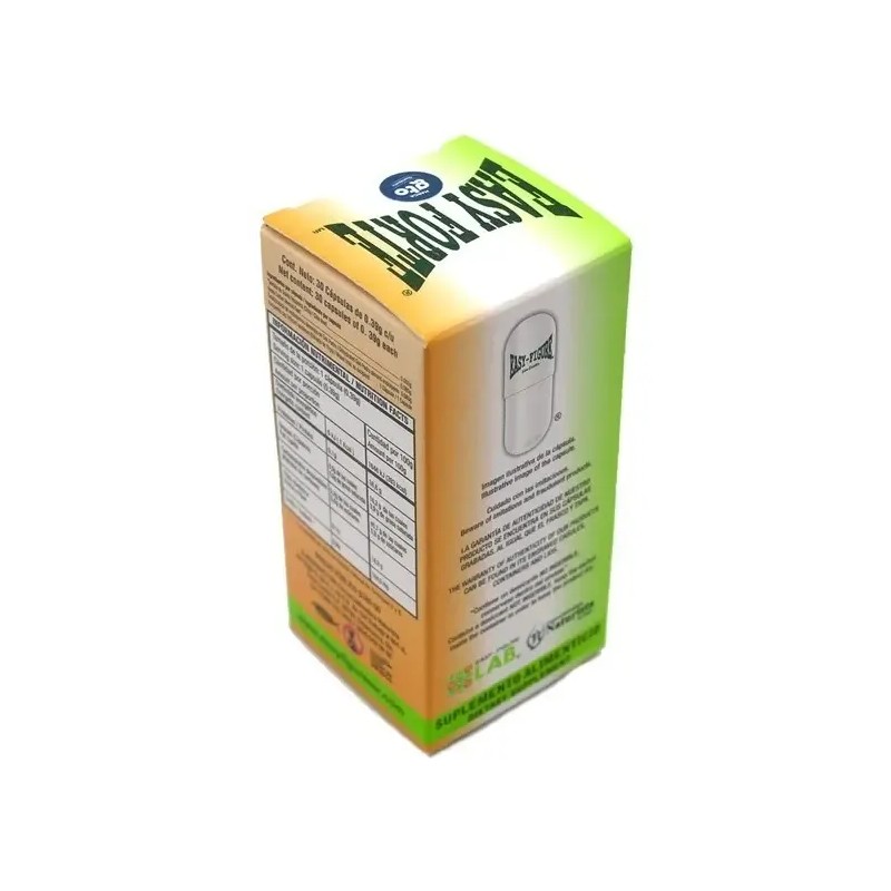 Fibra Easy Figure Cápsulas Sin Sabor Avena Chía Linaza 60