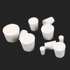KINDPMA Pack of 22 Rubber Stoppers White Solid Rubber Stoppers
