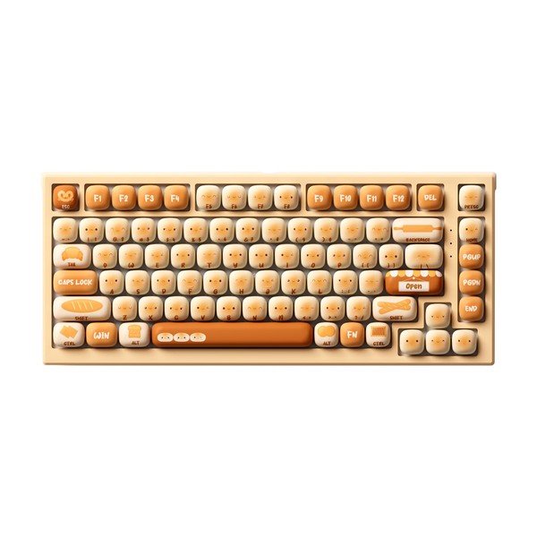 MG75W Bun Wonderland Wireless Mechanical Keyboard 75% Hot-Swappable Dual-Mode Gaming