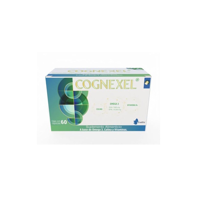 Cognexel: Colina, Omega 3 (DHA 1000 mg, EPA 142.80 mg)