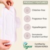 Hyye Ultra Thin Daily Sanitary Pads with Wings, High Absorbency,