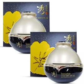 Sulyeohan 수려한 효 나이트 리페어 장벽 크림 25ml 2개 dv Soo Ryan Night Repair Barrier Cream 25ml 2pcs DV