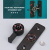 Barn Door Lock, Bolt Latch,Heavy Duty Gate,90 Degree Luminous Sliding