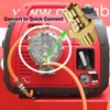 𝐌𝐄𝐍𝐒𝐈 𝟑/𝟒" Female and Male Solid Brass Dual Fuel Generator
