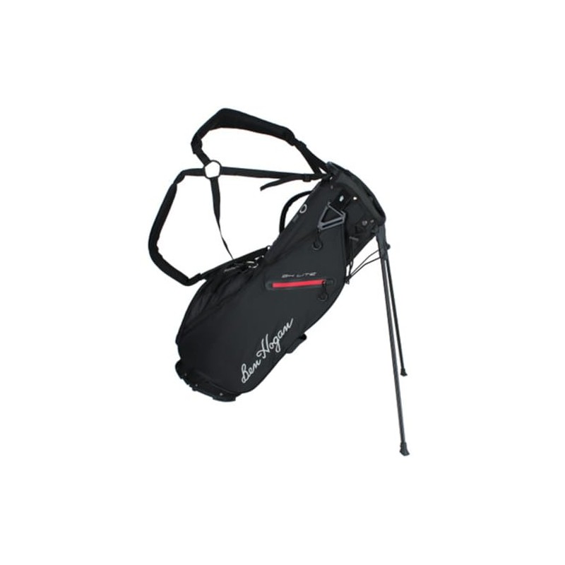 Ben Hogan BH-Lite Lightweight Stand Bag, Black