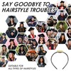 KHG 2 Pack Graduation Cap Headband, Grad Cap Headband Insert