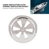 VOBOR Ventilation Grille Lockable Stainless Steel Ventilation Rosette Round Quality