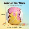 2Pcs Ice Cream Baseball Cute Drip Ice Cream Practice Baseball