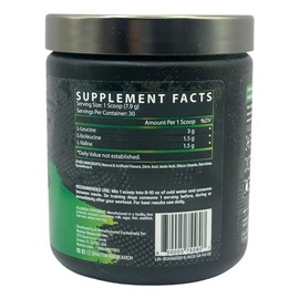 Aminoácidos Nutrex Warrior Series Bcaa 6000 30 Servicios