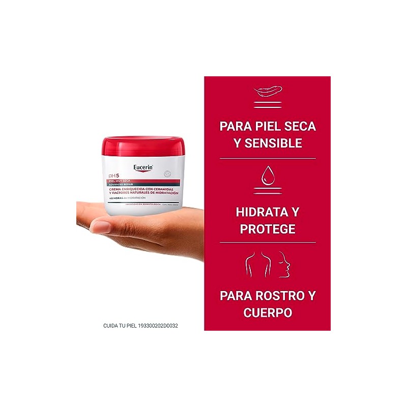 Eucerin Crema Corporal Ph5 Advanced Repair 450 Ml