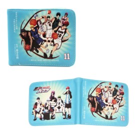 Kuroko no Basuke Bi-Fold Wallet - PLAYERS New (Anime 4x5" Credit Card Billfold)