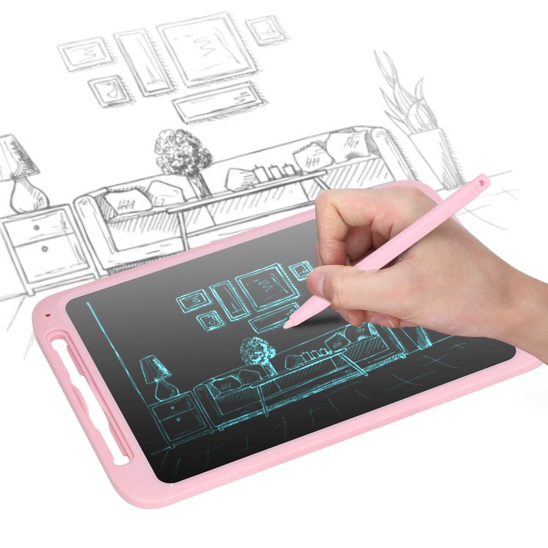 12in LCD Writing Tablet Erasable Colorful Handwriting Lock Electronic Drawing