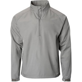 TGW Men's Packable Vapor Golf Rain Shirt Jacket Pullover for Golfing Grey 3Xl