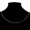18k Yellow Gold Plated 40cm 16'' Wan Zi Necklace 1mm
