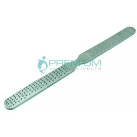 PREMIUM INSTRUMENTS Foot Nail File 4 Sided 6" Stainless Steel Instruments