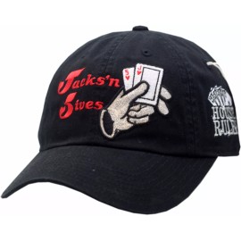 American Needle House Rules Jacks'n 5ives Hat Buckle Back 12048