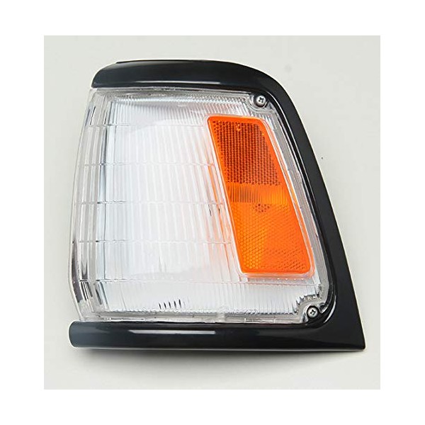 Well Auto 81620-89175 18-1477-62 Corner Lamp with Bulb-L Black Paint