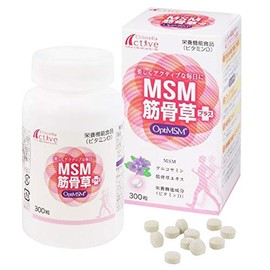 Chlorella Kogyo MSM Musculoskeletal Plus Functional Nutrient Food (Vitamin D) 99.6g (1 grain 322mg x 300 grains)