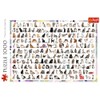 Trefl Red 1000 Piece Puzzle - 208 Cats