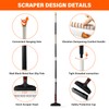 Gomake Extendable Floor Scraper Heavy Duty 6" Wide Razor Blade