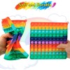 Unbranded Pop Push Fidget Toy Bubble Sensory Stress Relief Kids