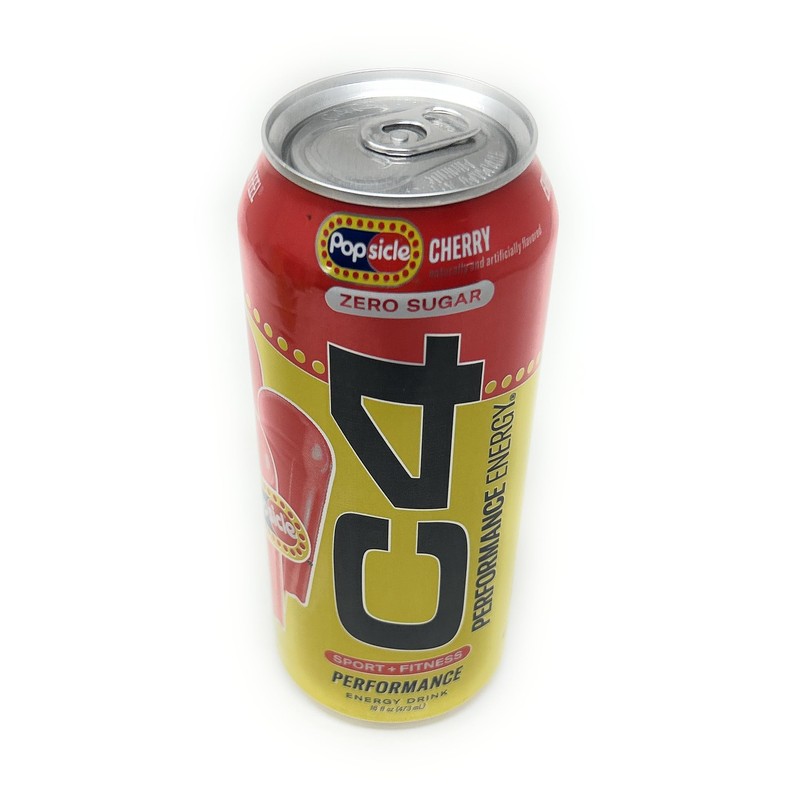 C4 Performance Energy Drink Cherry Popsicle 16oz