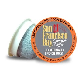 Mugs N Coffee 12ct Decaf French Roast San Francisco Bay Coffee OneCup  For Keurig K~cup brewer