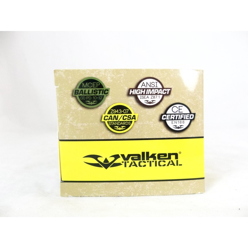 [Valken] Airsoft Sierra サーマルレンズ ゴーグル スモークレンズ グレー ワンサイズ