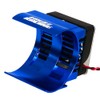 Eagle Model SP Motor Radiator 7.2V with Cooling Fan Blue