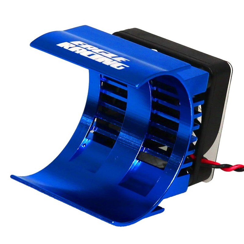 Eagle Model SP Motor Radiator 7.2V with Cooling Fan Blue