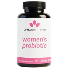Luma Nutrition- Probióticos para mujeres con prebióticos 50 mil millones de UFC, formulados para el sistema digestivo, el sistema inmunológico y la...