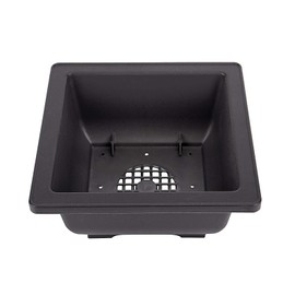 ZOENHOU 20 PCS 4.7 Inch Square Bonsai Training Pots, Premium Plastic Plant Pot with Deep Humidity Trays, for Plants Flowers African Violets Reusable Durable