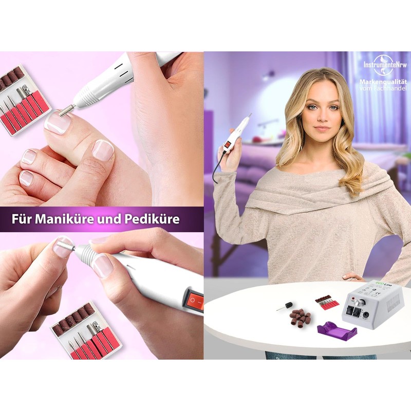 Foot Care Device with Special Cutter Set for Foot Care