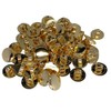 12 Gold Buttons and Silver Buttons Flat Shiny 5 Sizes
