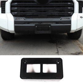 encar88_8 Front Grille Mount License Plate Bracket Holder Stand For Toyota Tundra 2022-23