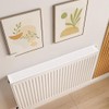Breathable Radiator Dust Cover, Designed Built in Magnets to Block