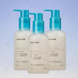 Hypoallergenic cleansing foam 180ml x 3 slightly acidic cleansing gel foam / 저자극 클렌징폼 180ml x 3개 약산성 클렌징 젤 폼