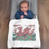 Azeeda 'Welsh Dragon' Cotton Baby Blanket/Shawl (BY00035944)