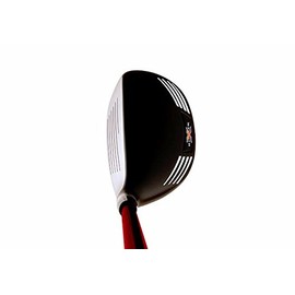 KICK-X GOLF Men's Ma-Nine Hybrid Club with Grafalloy Shaft, Left Hand, Senior Flex, 21 Degree