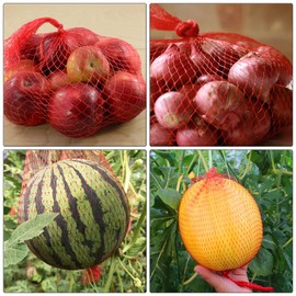 Shellvcase 100Pcs 24 Inch Reusable Mesh Produce Bags, Seafood Boil Bags for Crab Clam Crawfish, Potato Onion Fruits Bag, Storage Bag for Grocery Shopping Storage of Fruit Seafood Toy & Garden Produce