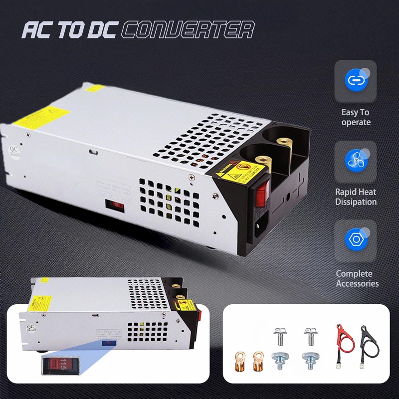 AC to DC 12V 83A 1000W Power Supply Universal Regulated