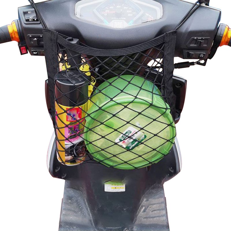 Motorcycle Cargo Net - Luggage Strap Rack Expansion Organizer Net