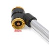 Sourcingmap 10 Inch Length Double Head Valve Car Tire Air